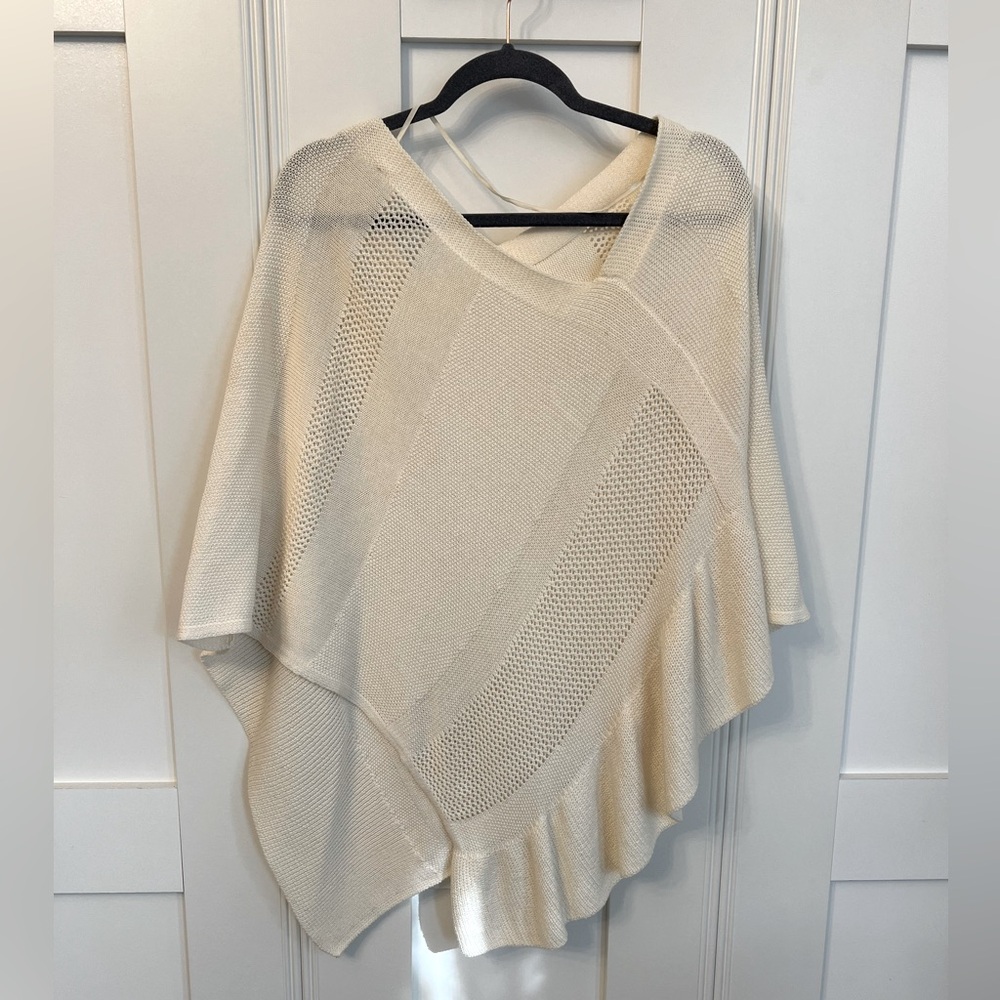 Anthropologie knit poncho